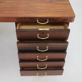 1960s Large exclusive free standing palisander desk