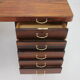 1960s Large exclusive free standing palisander desk