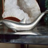 Vintage metal bottle opener dolphin