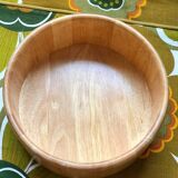 Wooden salad bowl