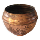 Copper cache-pot - vintage