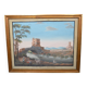 Italian School of the 19th Century "The Salario Bridge" Titled Gouache