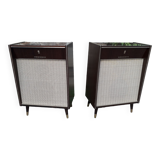 Grundig stereo vintage hi fi speakers