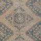 Vintage Turkish hallway rug 141x263 cm