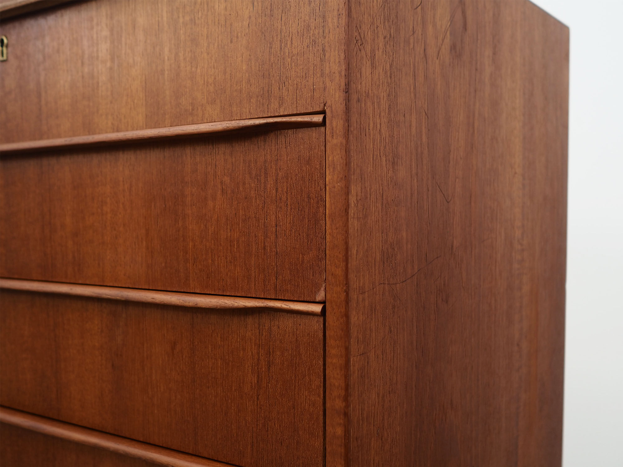 Teak chest of drawers, Danish design, 60's, production: Denmark