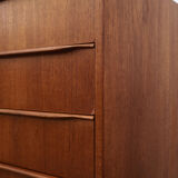 Teak chest of drawers, Danish design, 60's, production: Denmark