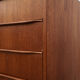 Commode en teck, design danois, années 60, production: Danemark