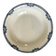 Salad bowl / hollow dish terre de fer salins model jumièges late nineteenth