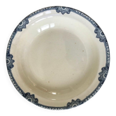 Salad bowl / hollow dish terre de fer salins model jumièges late nineteenth