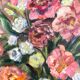 Canvas flowers