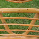 1960 adult rattan design hairdresser