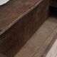 Antique wooden storage chest, France, late 18th century