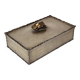 Vintage Handmade Rectangular Pewter Box by Attilio Nani, Italy