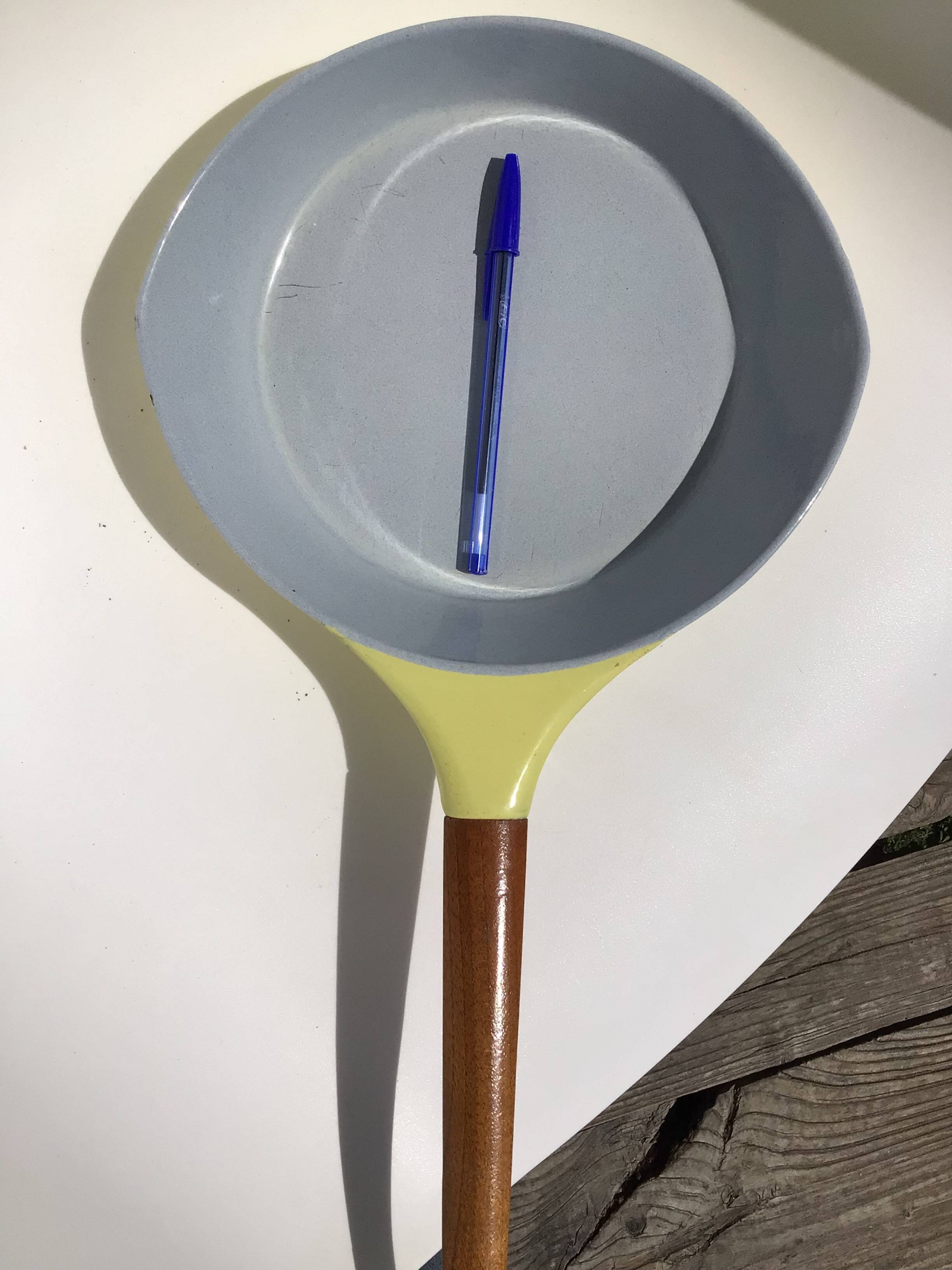Raymond Loewy CEI pan for Le Creuset enameled cast iron