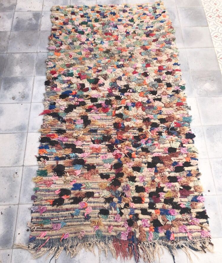 Carpet berber boucherouite 86x168cm