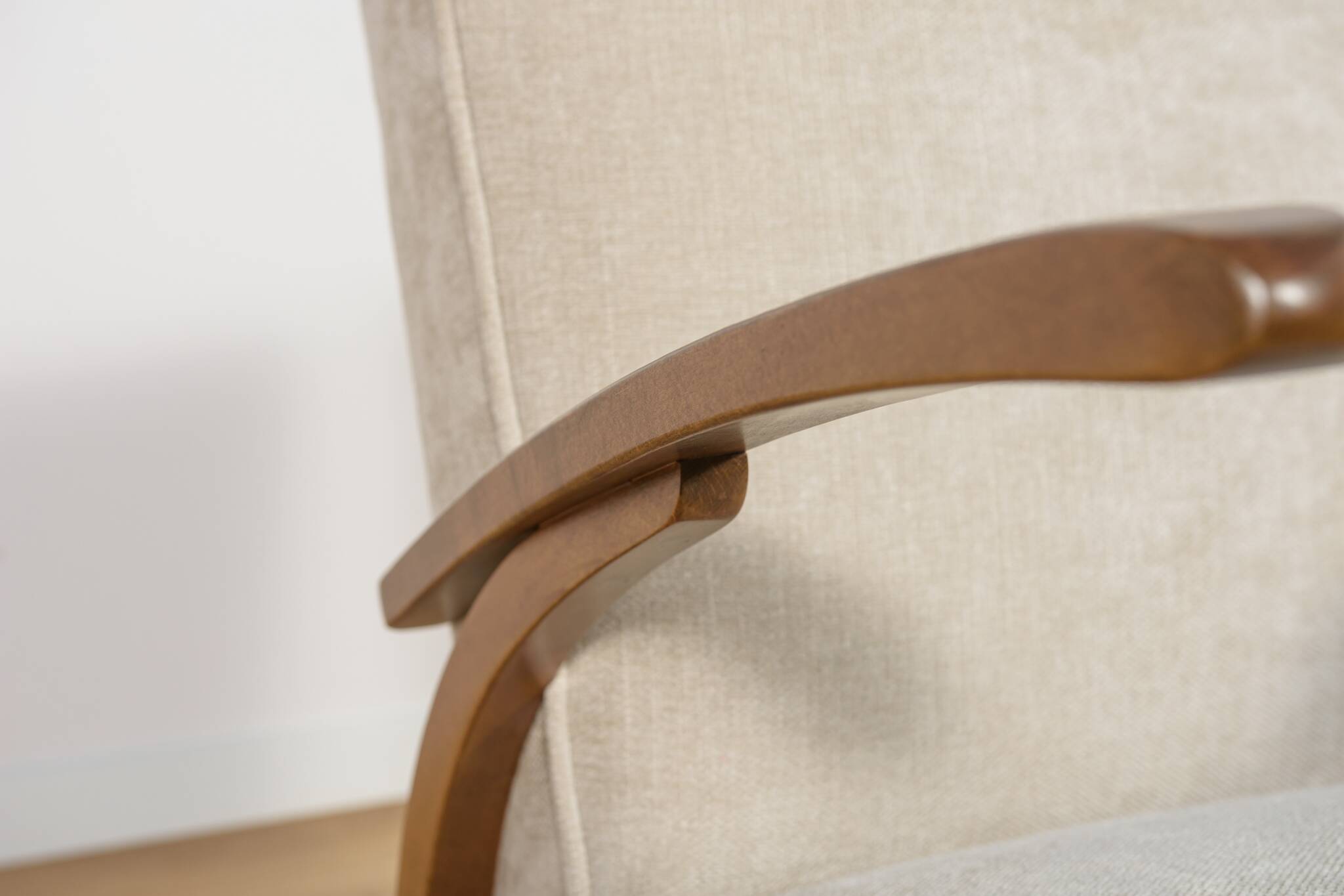 Model 410 Armchair by Jindřich Halabala for UP Závody, Czechoslovakia, 1930s