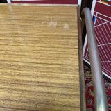 Service range vinyls trolley on wheels of the 70's