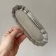 Small antique silver tray