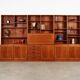 Set of teak bookshelves, Danish design, 1970s, designer: Kai Winding