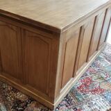 Oak shop counter