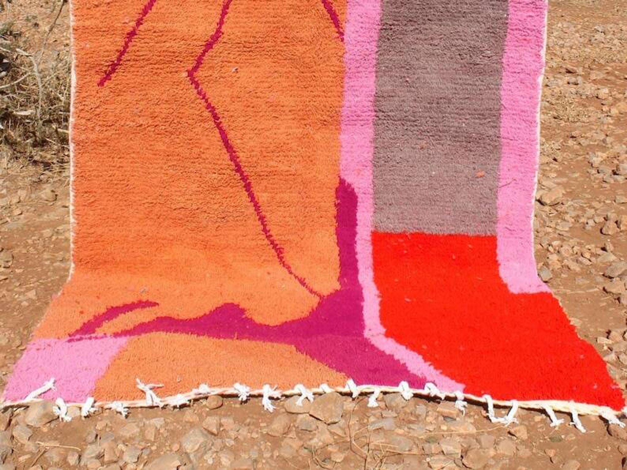 Tapis bérbere fait main traditionnelle 200cmx300cm
