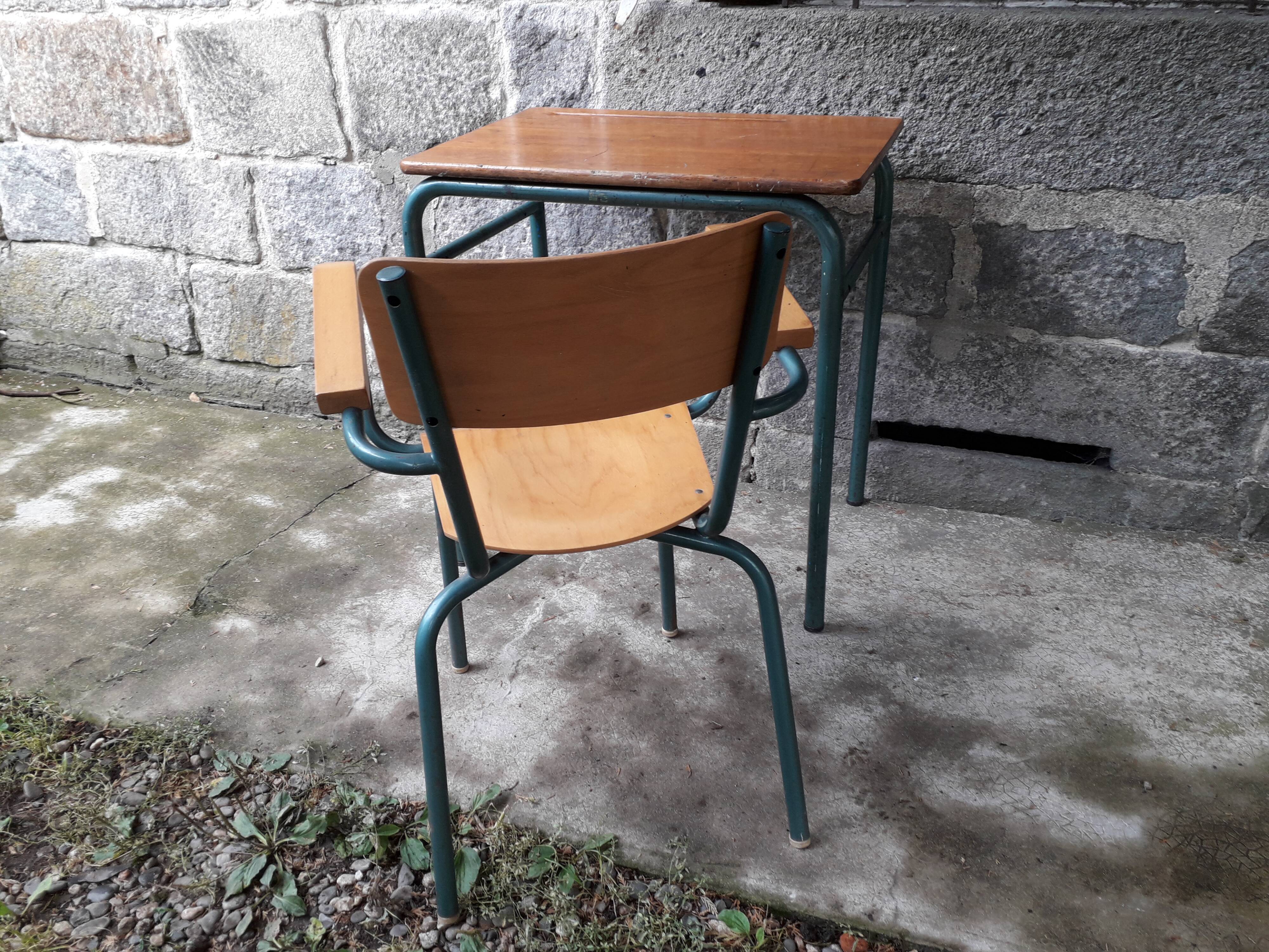 Schoolmaster's office and chair