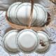 Old dessert plates Gien