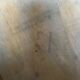 Tabouret ancien bois blanc hasselberger