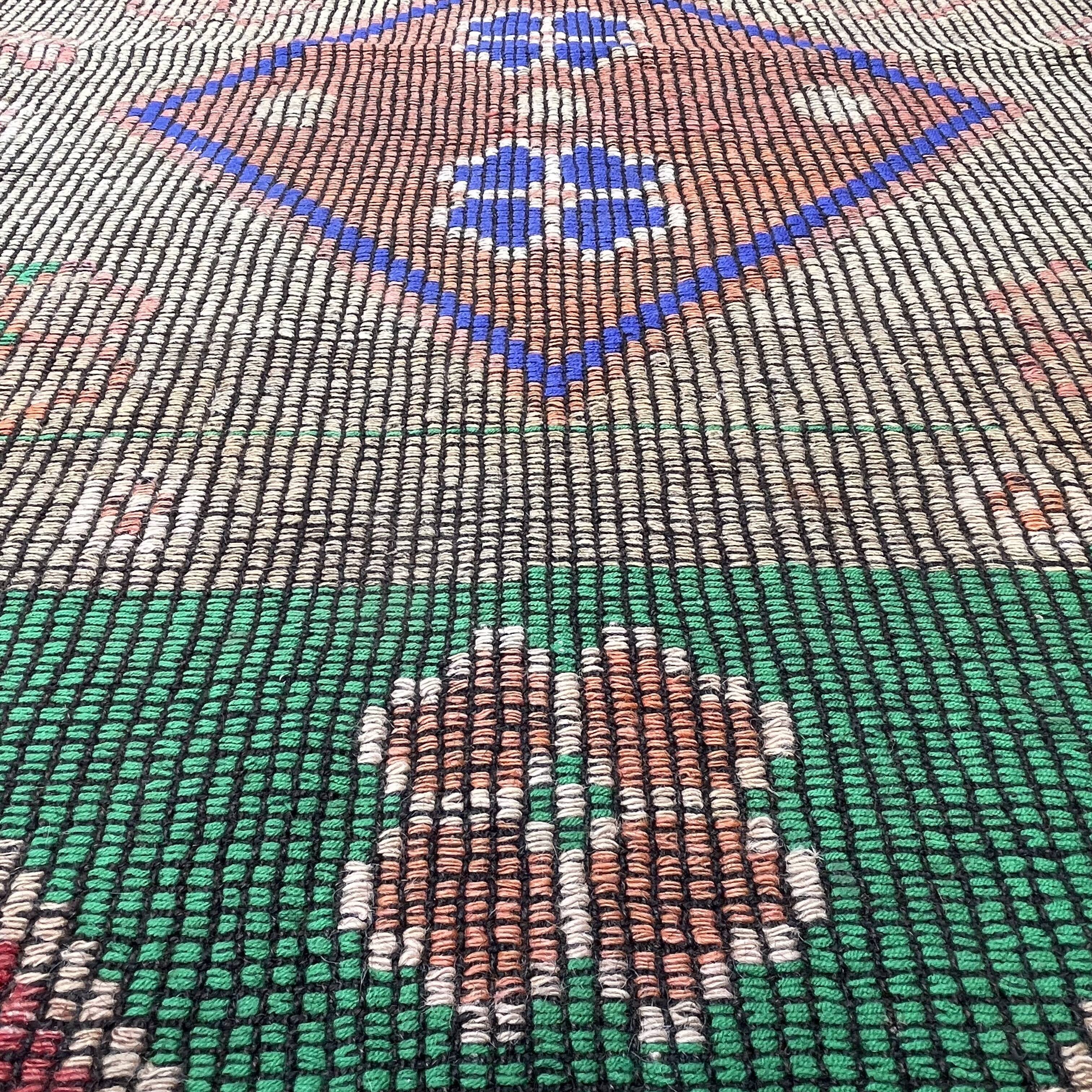 Vintage turkish kilim rug , 220 x 117 cm