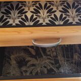 Confectioner wood and marble