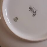 Porcelain soup tureen Space Age Year 70 Royal Manufacture of Limoges