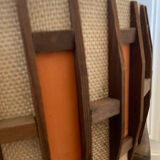 Orange vintage pendant lamp