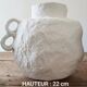Lot de 4 vases sculpturaux esprit minéral Boho