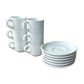 Cups and saucers