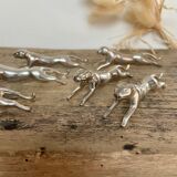 Set of 6 Jaguar knife holders