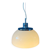 Suspension blanche Guzzini Faro en plexiglas