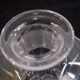 Ancient carafe with its cut crystal bouchon