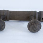 Vintage wooden coat rack