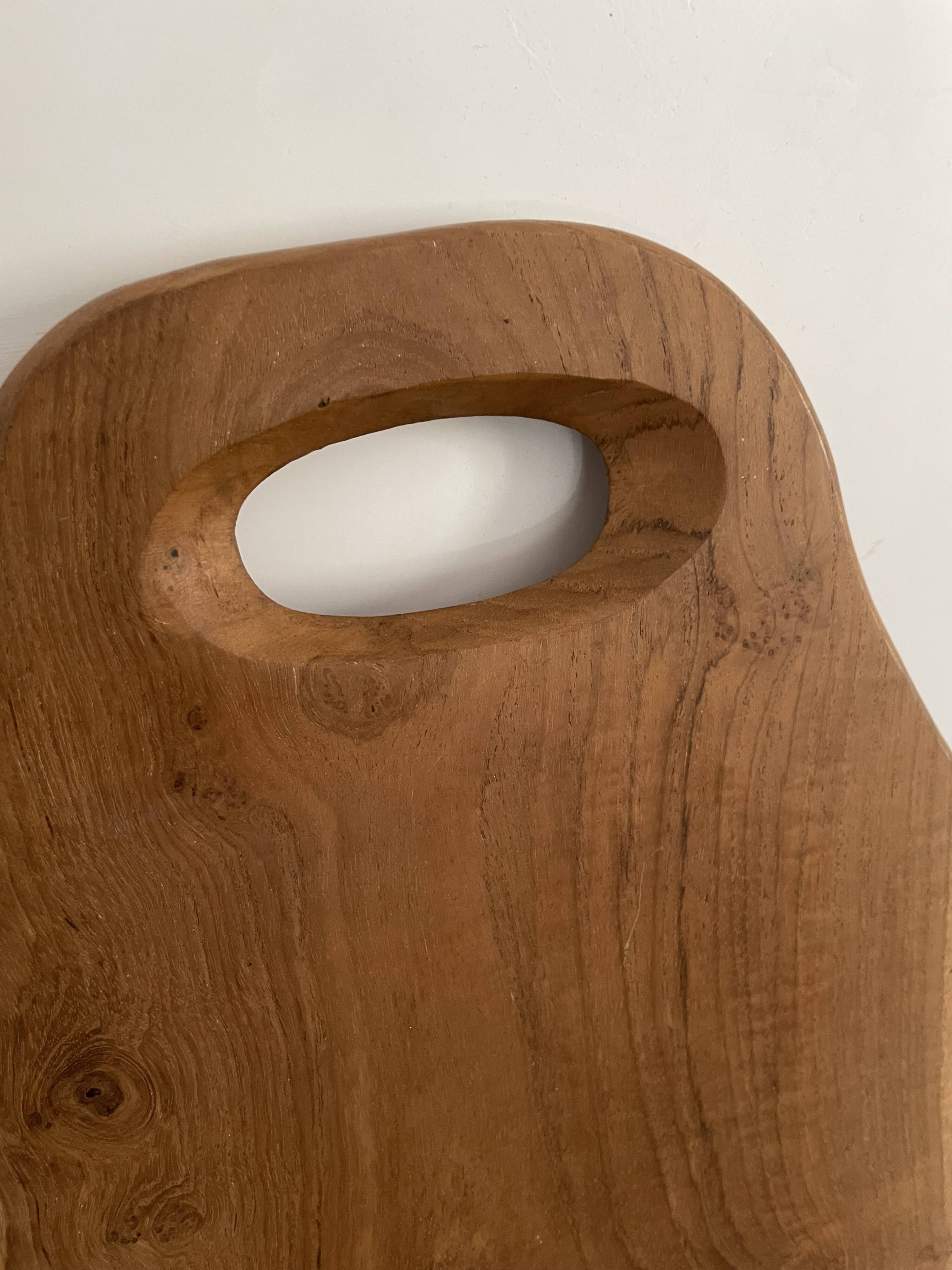 Aperitif board in noble wood