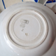Set of 6 old luneville ceramic hollow plates