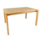 Table à manger en chêne et liège de design danois des années 1970
