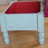 Footrest with storage.