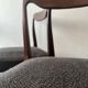 Set of 4 Scandinavian teak chairs by Niels Otto Moller, Denmark 1950.