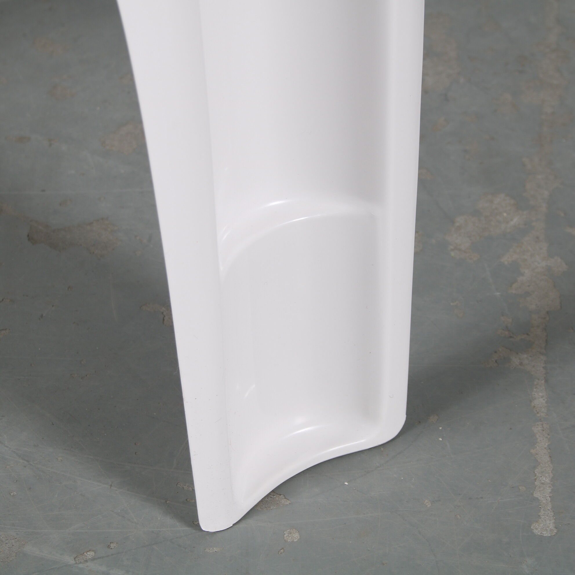 2000s White “Casalino” stool by Alexander Begge for Casala, Germany