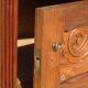 Art Deco period bedside table with marble top