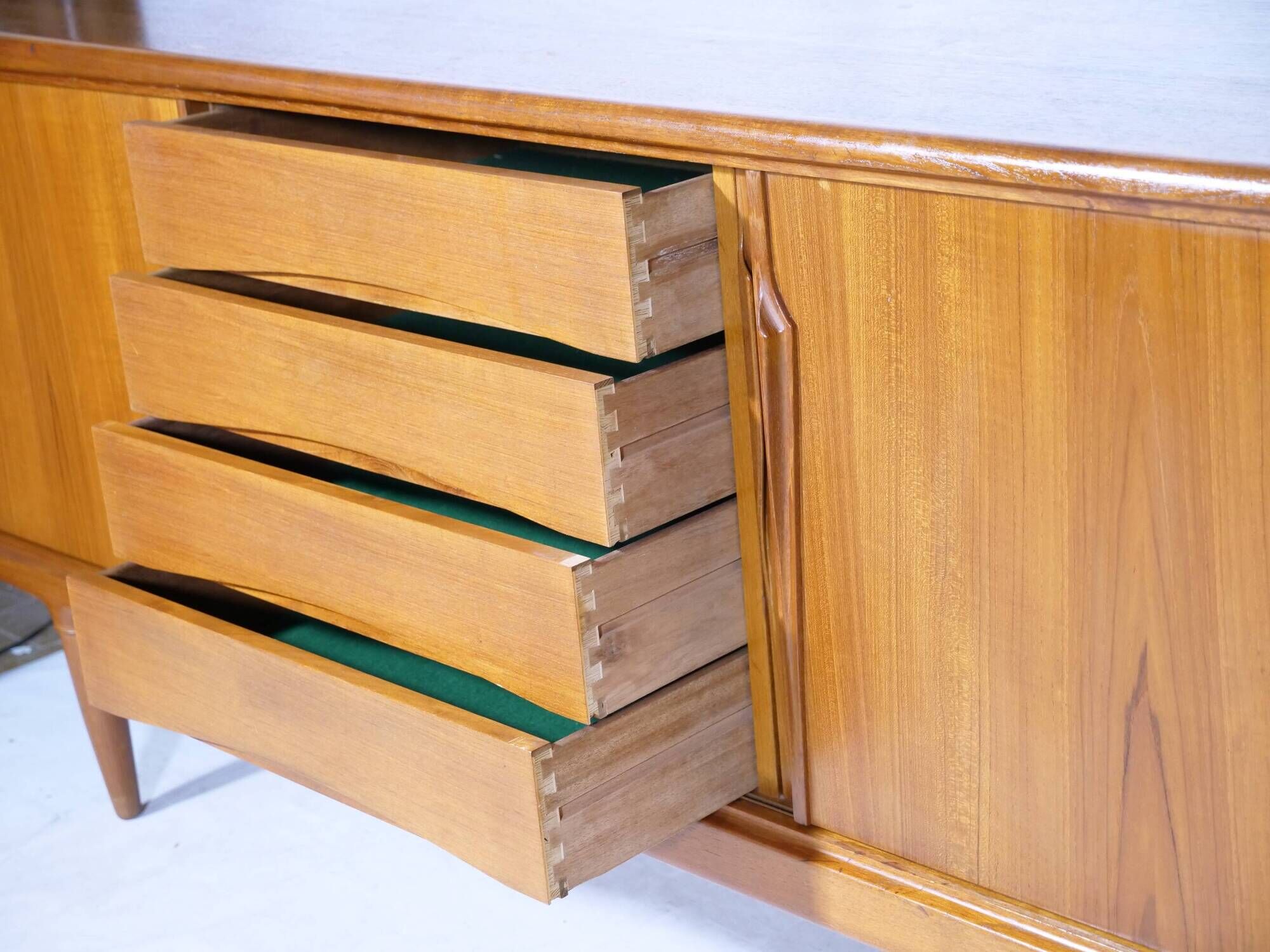 Mid Century Sideboard in Teak by Axel Christensen for ACO Møbler, 1960s