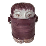 French Cloutier Frères Earthenware Jar, 1960s