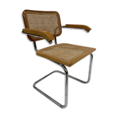 Fauteuil modèle Cesca B64 en chrome