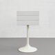 Wood side table