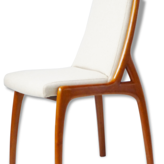 Superbe chaise scandinave en merisier massif 1980 vintage 80's Danish chair